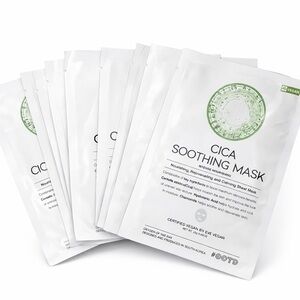 OOTD+ Cica Soothing Sheet Mask (10) Korean Skincare - Centella + Chamomile
